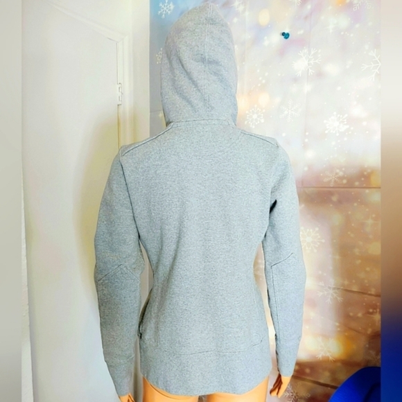 AMERICAN GIANT SPORTSWEAR COMPANY HEATHER GRAY HOODIE JACKET WOMEN'S SIZE S - Picture 3 of 8